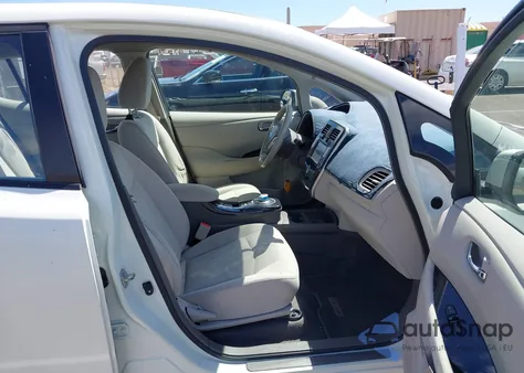 2012 Nissan Leaf Sl z USA, uszkodzony, nr VIN JN1AZ0CP1CT023361